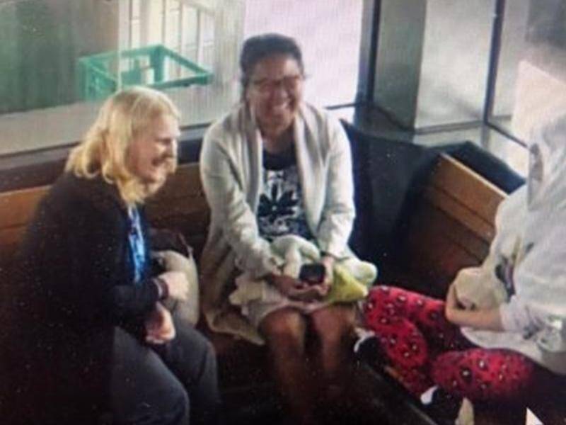 Three women are being sought over the trade of a live Sugar Glider at a Melbourne train station.