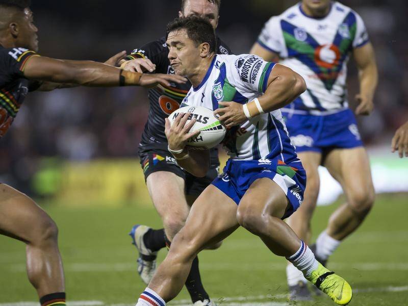 Kodi Nikorima was influential as the Warriors extended Penrith's NRL woes with a 30-10 victory.