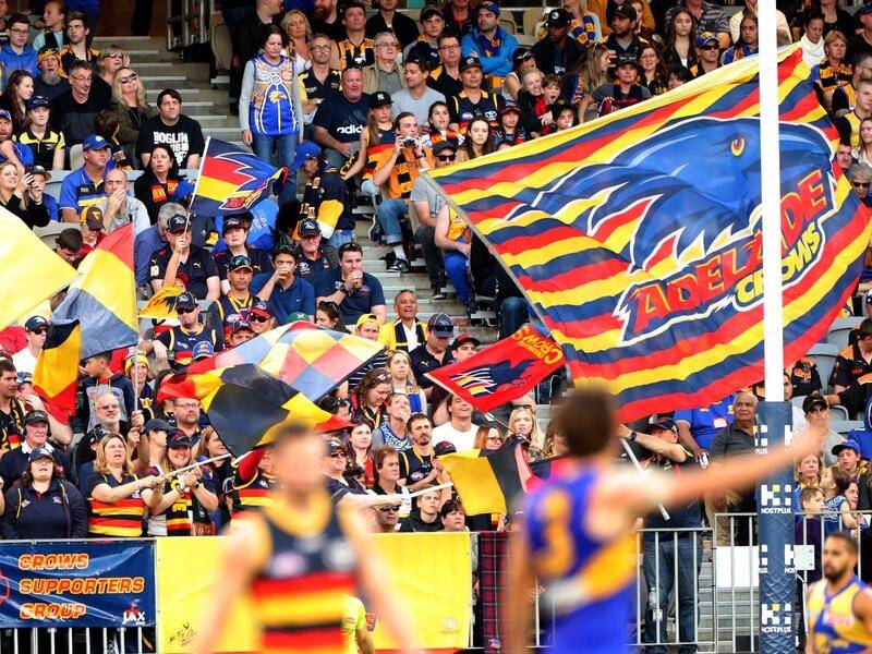 Crows fans were not happy with football director Mark Ricciuto's advice to disgruntled supporters.