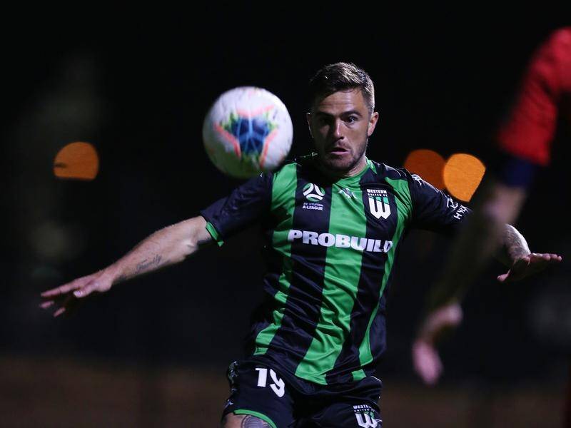 Josh Risdon is hoping to win a Socceroos recall through good A-League form for Western United.
