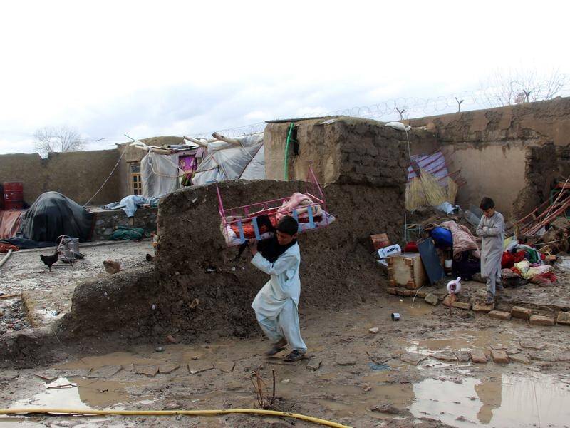 Flash floods in Kandahar, Afghanistan have killed at least 20 people, including children.