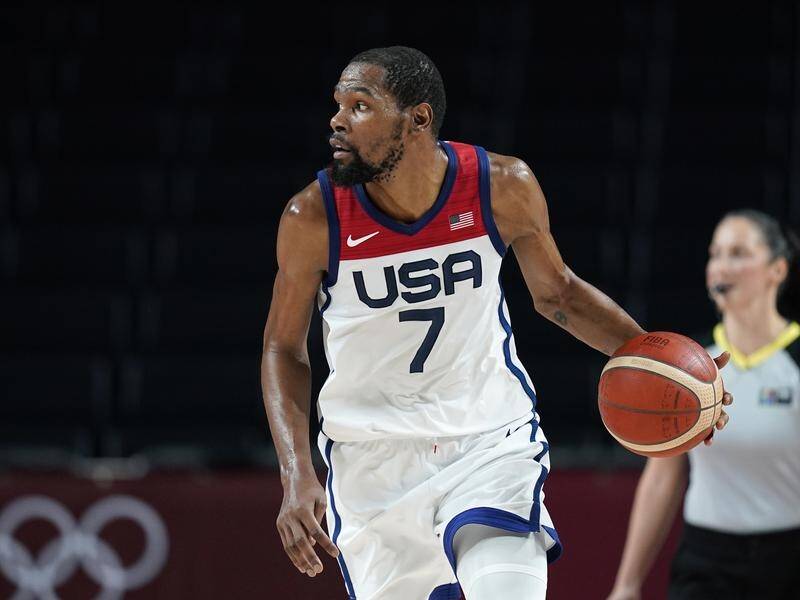 Kevin Durant broke a couple of records as USA powered into the Olympic quarter-finals.