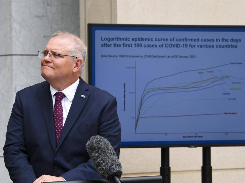 Scott Morrison says Qld's lockdown will buy extra time while the UK virus strain is discussed.