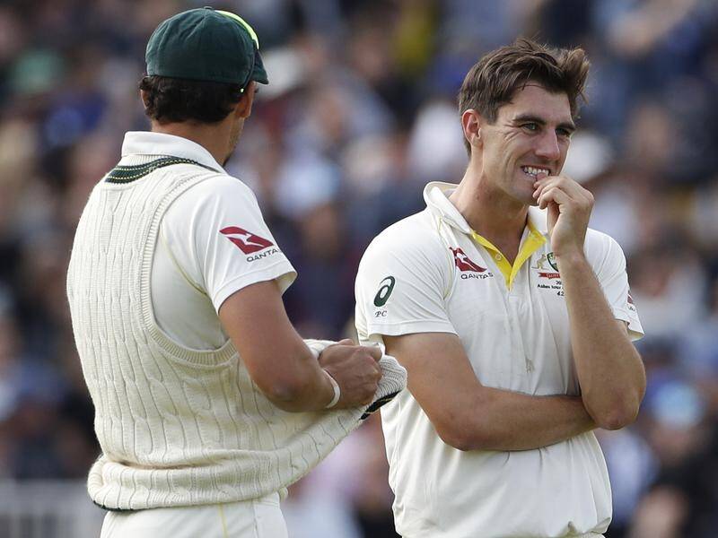 Aussie quick Pat Cummins (R) is hoping he isn't rested for the final Ashes Test at The Oval.