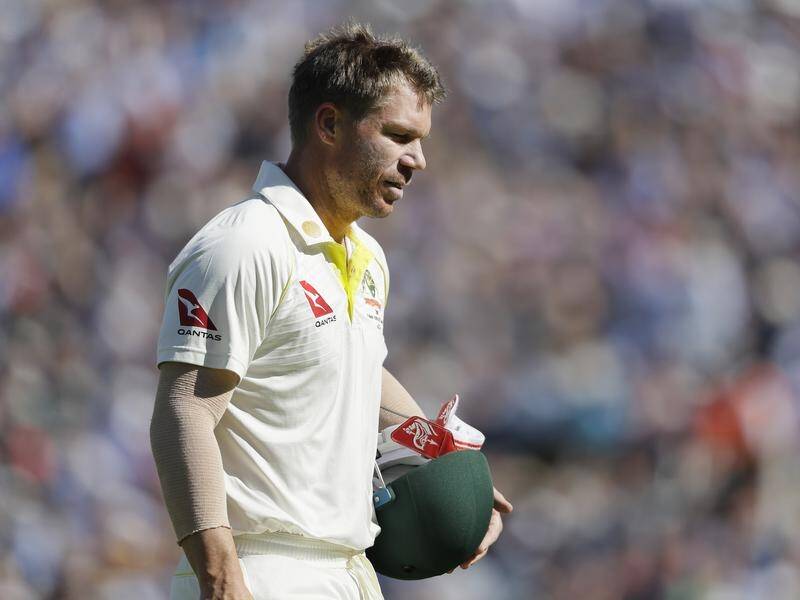 David Warner's terrible run of form continued as he was out for five on day two of the fifth Test.