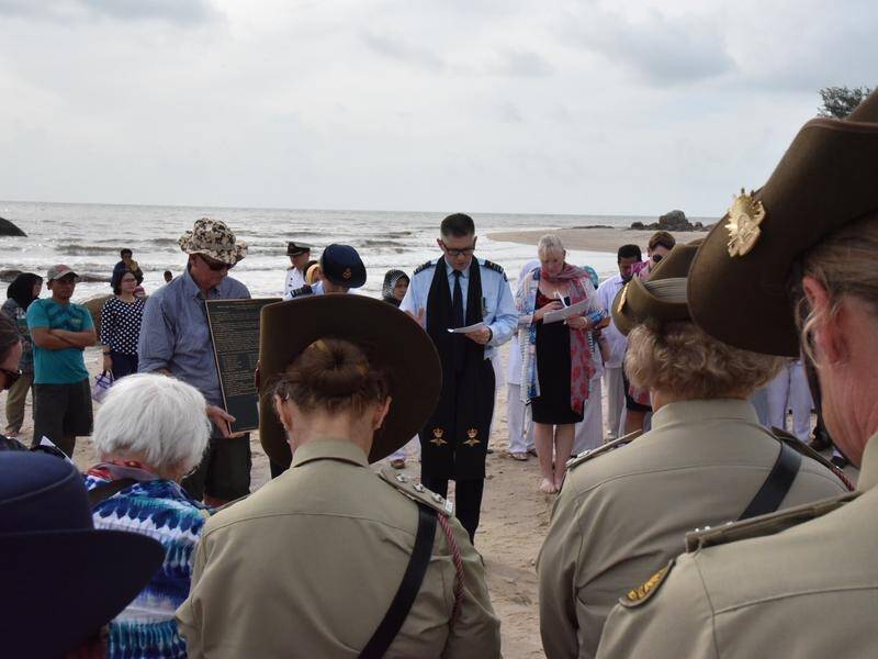 Family members and Australian army nurses attended the first official Bangka ceremony in 2016.
