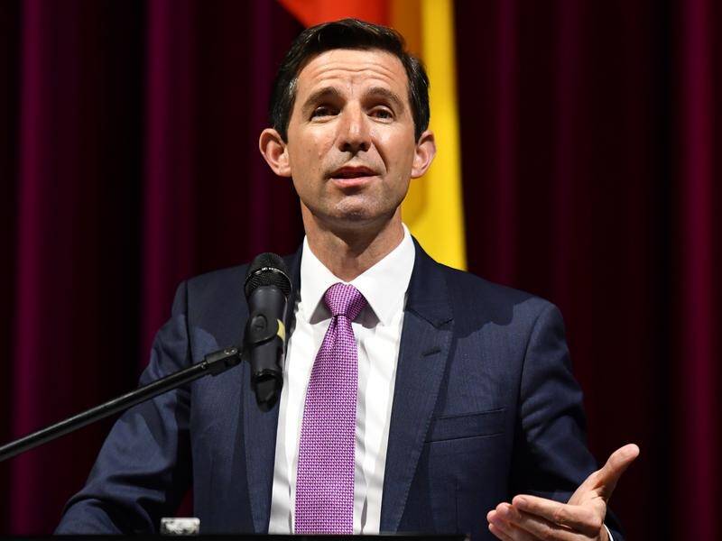 Simon Birmingham says Australia is pushing for clear and fair rules on global digital trade.