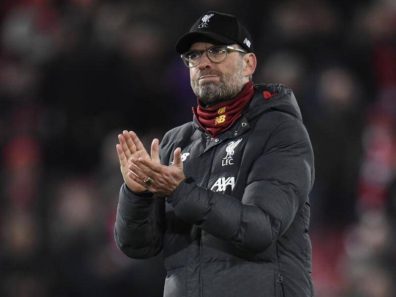 Juergen Klopp is unfazed about playing in front of empty stadiums should the EPL return.
