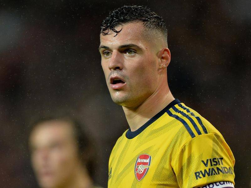 Captain Granit Xhaka has refused to apologise after his confrontation with Arsenal fans.