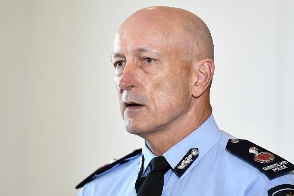 Acting Queensland police commissioner Steve Gollschewski says supporting officers is a priority. (Albert Perez/AAP PHOTOS)