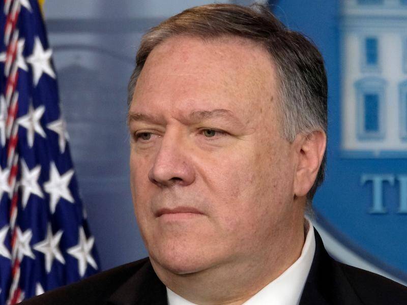 US Secretary of State Mike Pompeo has gone on the attack against a reporter who said he berated her.