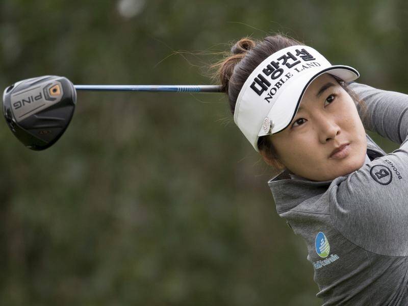 Su Oh is the leading Australian and in a share of second after the opening round of the Vic Open.