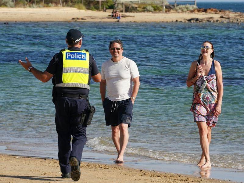 Tighter restrictions are in place to prevent last weekend's scenes of people flocking to beaches.
