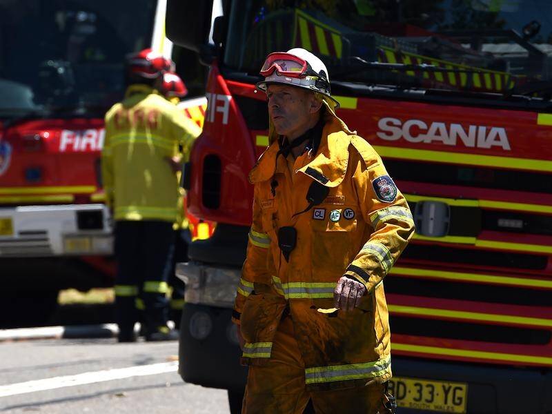 Tony Abbott, a volunteer with the NSW Rural Fire Service, deployed to the NSW north coast last week.