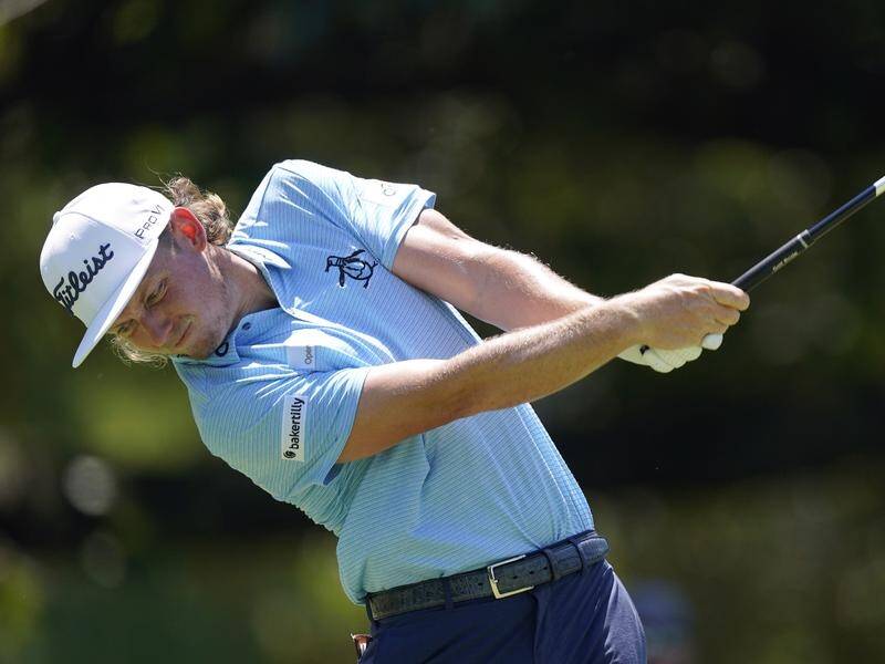 Cameron Smith is two shots from the lead after the third round of the St Jude Championship. (AP PHOTO)