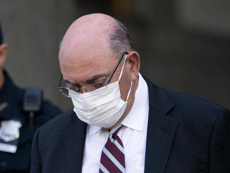 Allen Weisselberg is charged with taking more than $US1.7 million in off-the-books compensation. (AP PHOTO)