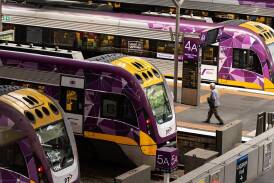 The dispute between rail operator V/Line and the rail union will escalate with a 13 hour strike. (Diego Fedele/AAP PHOTOS)