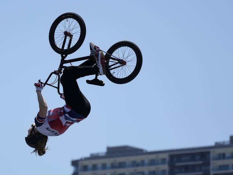 Games gold medallist Charlotte Worthington pulled off the first 360 degree backflip in women's BMX.