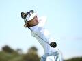 Grace Kim shot a seven-under 64 to lead the field after day one at the LA Championship. (Dan Himbrechts/AAP PHOTOS)