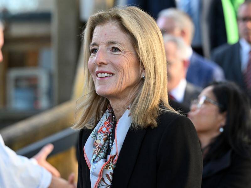 US Ambassador to Australia Caroline Kennedy says both diplomacy and deterrence are needed for peace. (Mick Tsikas/AAP PHOTOS)