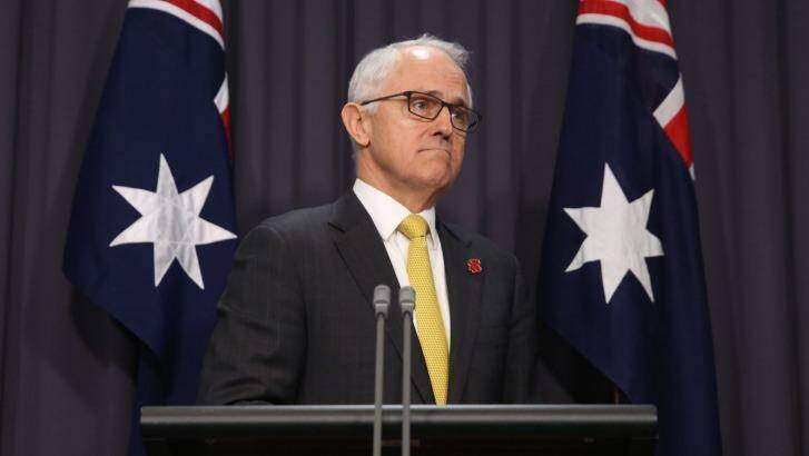 Mr Turnbull said Australians had watched the US election campaign with "awe" as well as "consternation". Photo: Andrew Meares