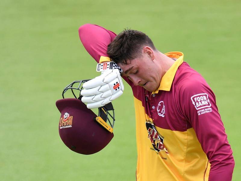 Matthew Renshaw has been dropped by Queensland after struggling in Sheffield Shield cricket.