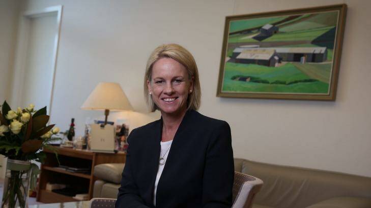 Senator Fiona Nash is Minister for Regional Development, which includes Norfolk Island. Photo: Andrew Meares