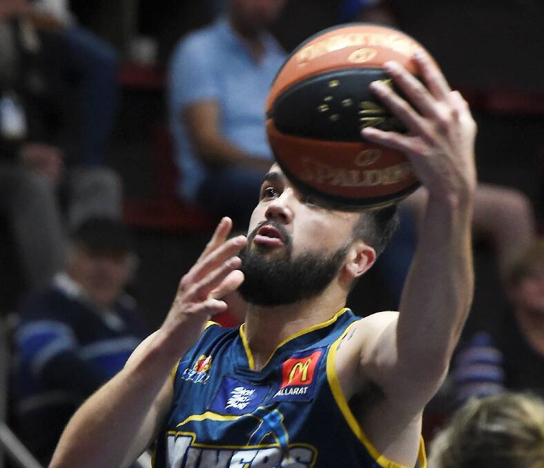 SKIPPER: Peter Hooley top scored for Ballarat Miners. Picture: Lachlan Bence