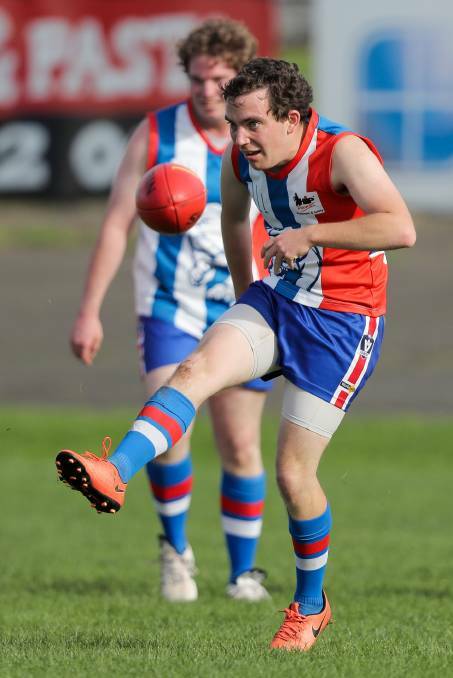 The Western Bulldogs all abilities team's vice captain Vin earlier this year. 