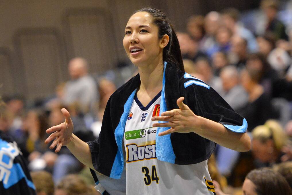 Ballarat Rush's Joy Burke hoping to play after returning from Taiwan. Picture: Dylan Burns