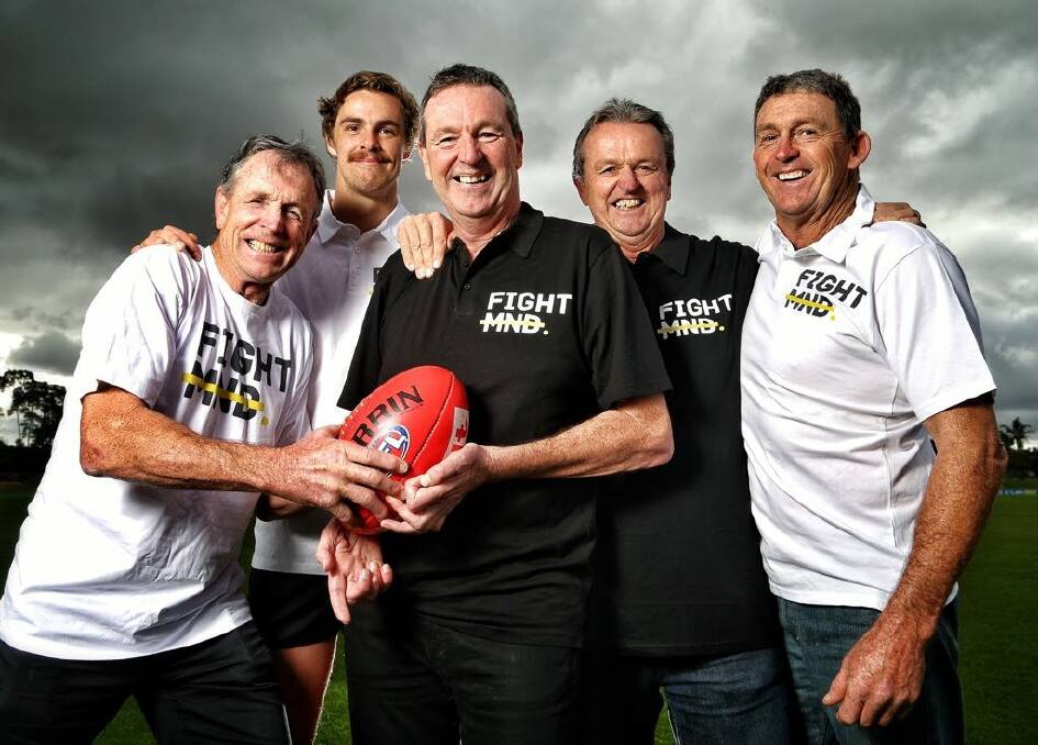 ON ITS WAY: Daniher's Drive will arrive in Ballarat on Saturday to mark the last leg of its journey with a fun rock 'n' roll night. Neale Daniher, pictured, has dedicated the past few years to raising funds and awareness in fighting motor neuron disease.