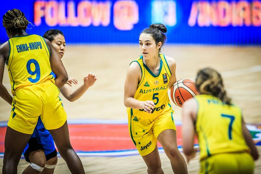 FINAL 16: Georgia Amoore is a step closer to representing Australia on the world stage. Picture: FIBA
