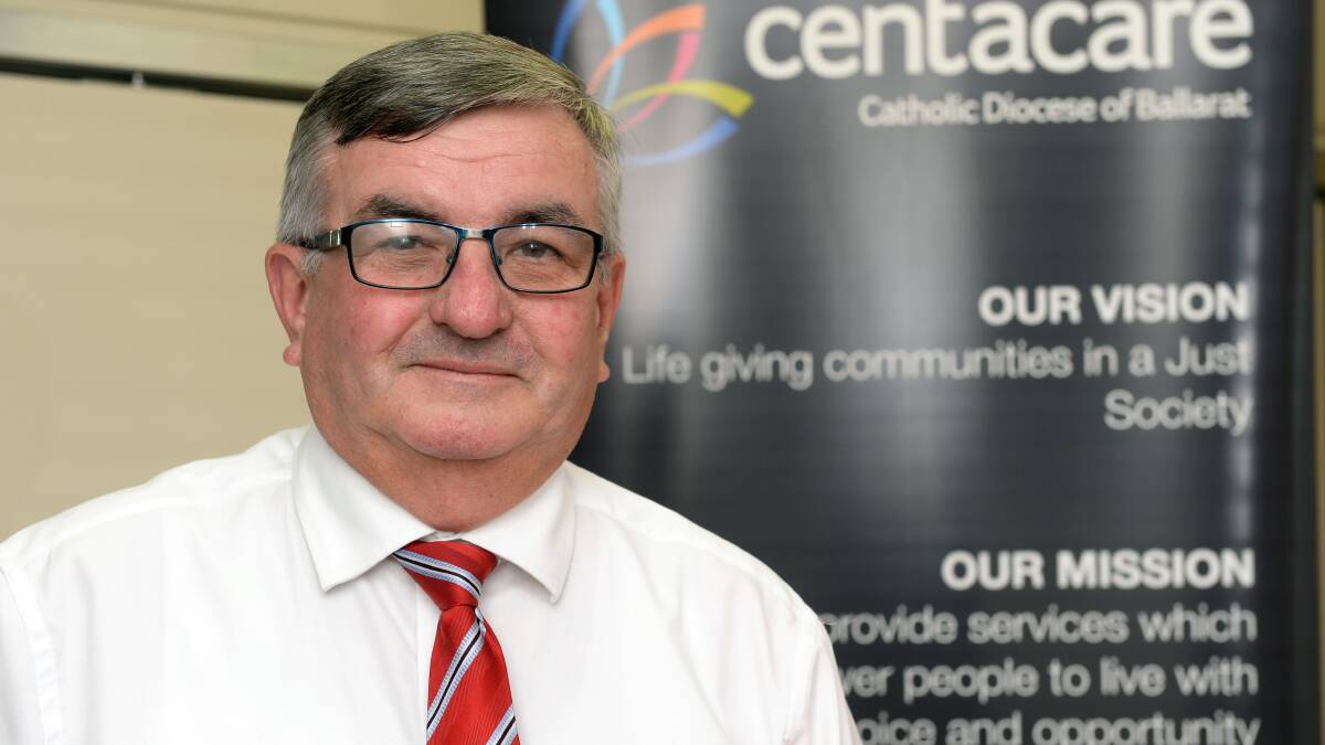 MAKING A DIFFERENCE: Tony Fitzgerald has commenced his role as chief executive officer of Centacare Ballarat. Picture: Kate Healy