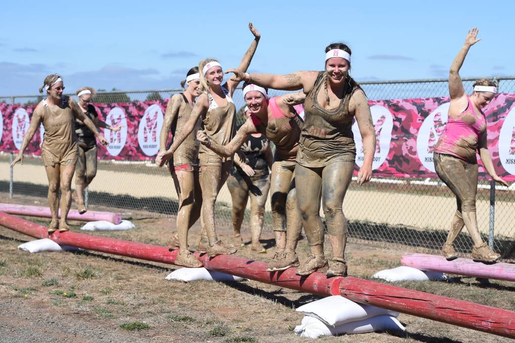 FRUSTRATION: The popular Miss Muddy events had previously been held in regional areas including Ballarat and Bacchus Marsh and attracted a range of ages and fitness levels. Picture: Kate Healy