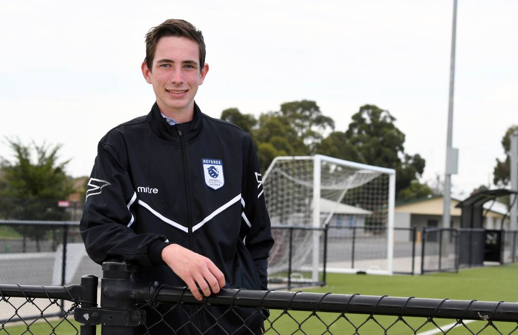 OPPORTUNITY: Ballarat's William Quartermain has been selected to officiate the Paris World Games as he works towards a career. Picture: Kate Healy