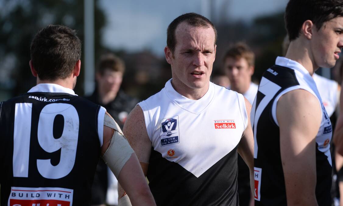 Steve Clifton playing for the North Ballarat Roosters in 2013. Picture: Adam Trafford