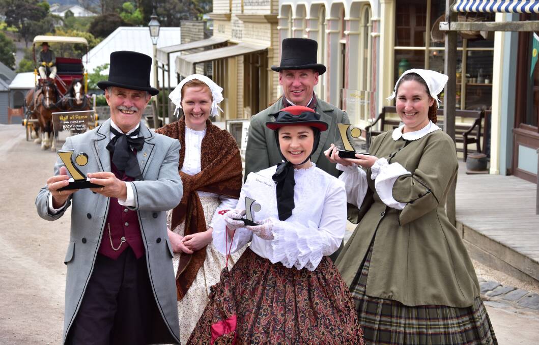 AWARD DOMINANCE: Sovereign Hill has continued its impressive run after it was announced as a major award winner and admitted into the Hall of Fame at the 2016 RACV Victorian Tourism Awards. 