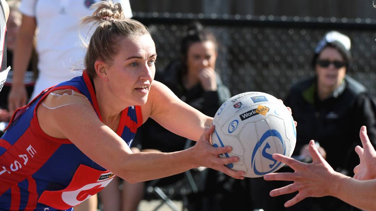 DOUBLE CHANCE: East Point's Lauren Atkinson has been a key player for the group. The squad will hope to bounce back in a preliminary final.