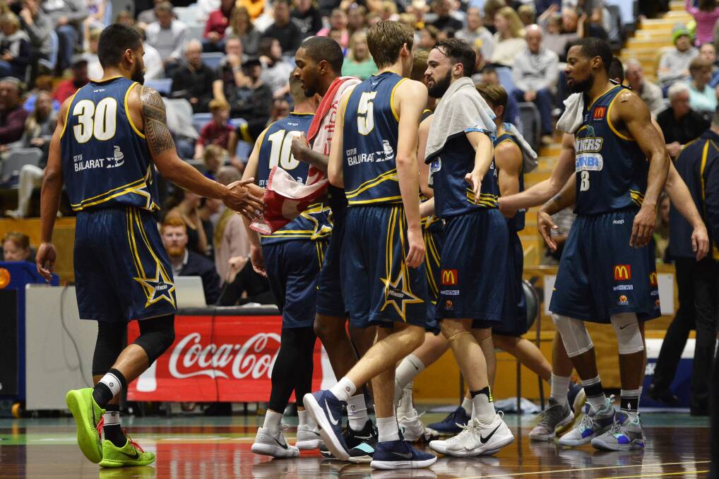 EXCITEMENT: The Ballarat Miners value their home floor and home crowd and will be looking to use that to their advantage. Pictures: Dylan Burns