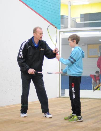 EXPERTISE: Garry Pederson will be at Ballarat Squash and Racquetball Association on Saturday to help beginners, intermediate and experienced players improve their games. Picture: Mark Squire