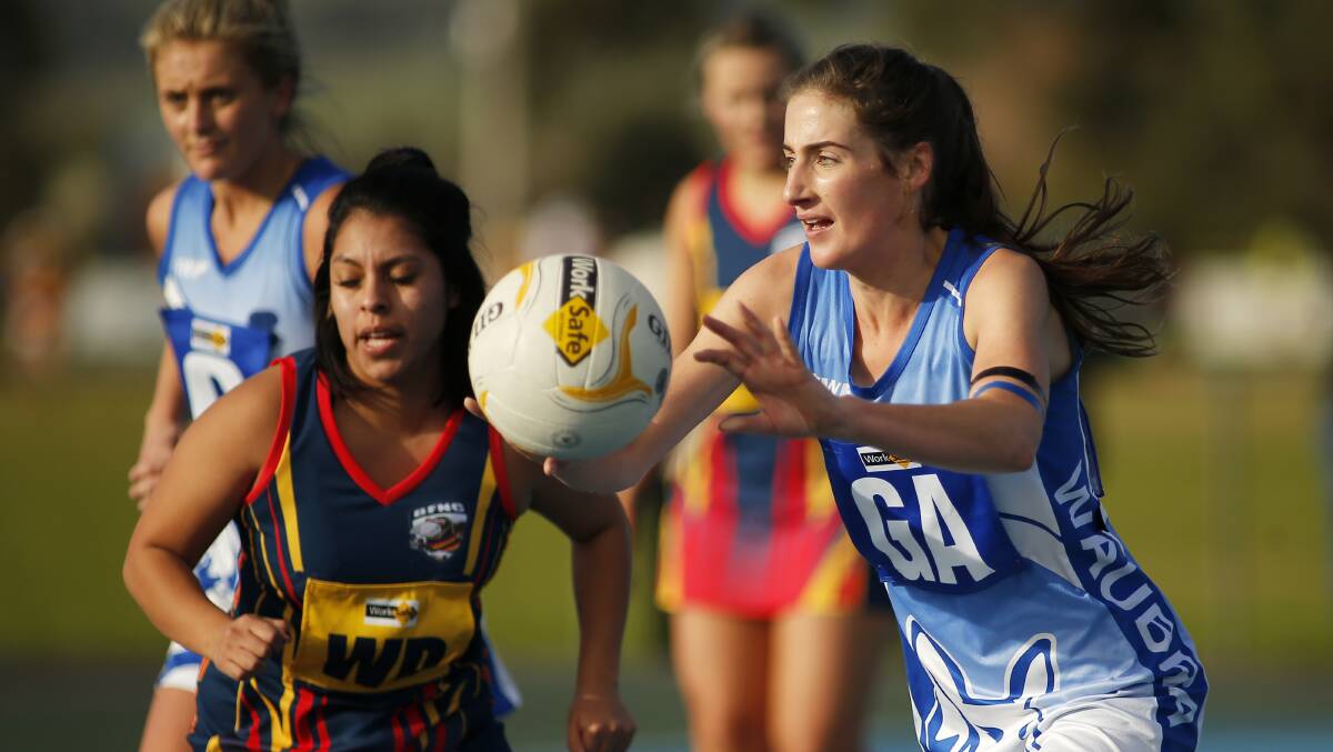 VERSATILE: Rachel Grawich moved across from the Ballarat Football Netball League earlier this year to join the Roos and can play at both ends of the court. 