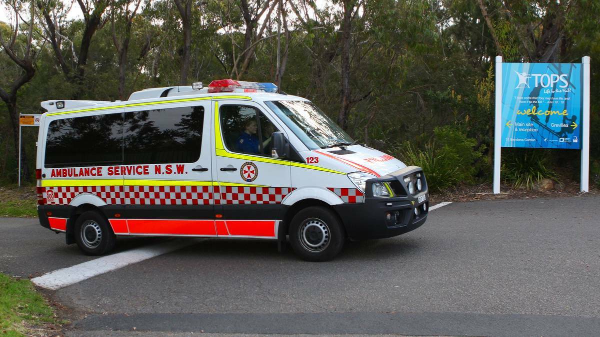 Multiple emergency services responded after a 17-year-old student fell down a cliff at Stanwell Tops. Photo: ADAM McLEAN