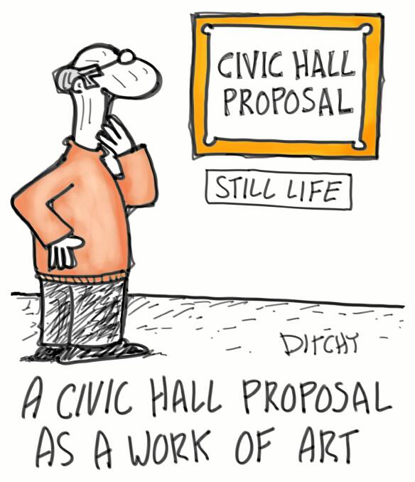 Civic Hall plans go on display
