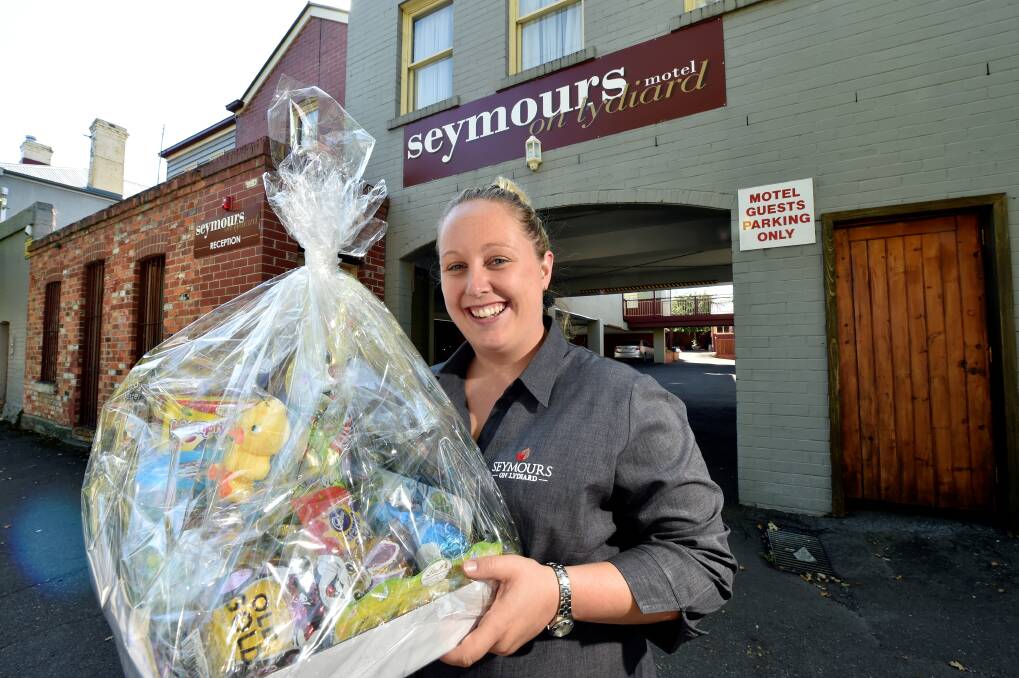 Chockers: Seymours on Lydiard Motel owner Chelsea Maher is well prepared for a busy Easter with her accommodation booked out. PICTURE: JEREMY BANNISTER