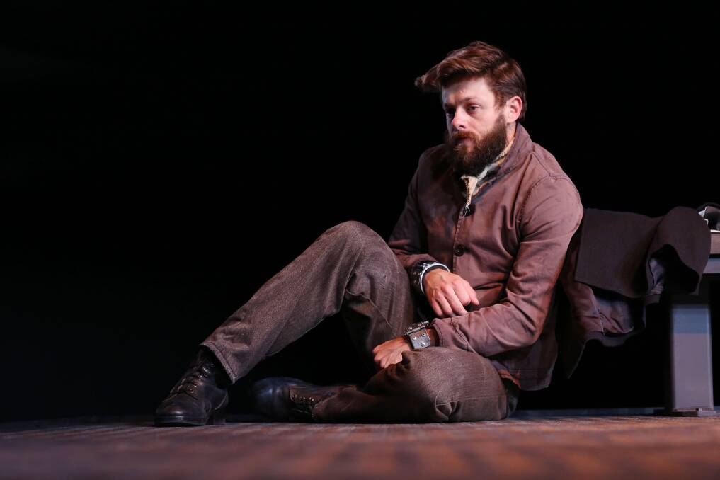 Matilda winner: Steven Rooke plays infamous bushranger Ned Kelly in the theatre production Kelly.