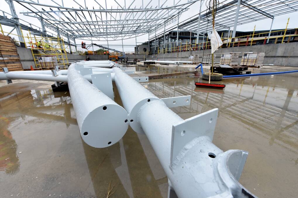 The YMCA’s Ballarat Aquatic and Lifestyle Centre indoor pool site. PICTURE: JEREMY BANNISTER