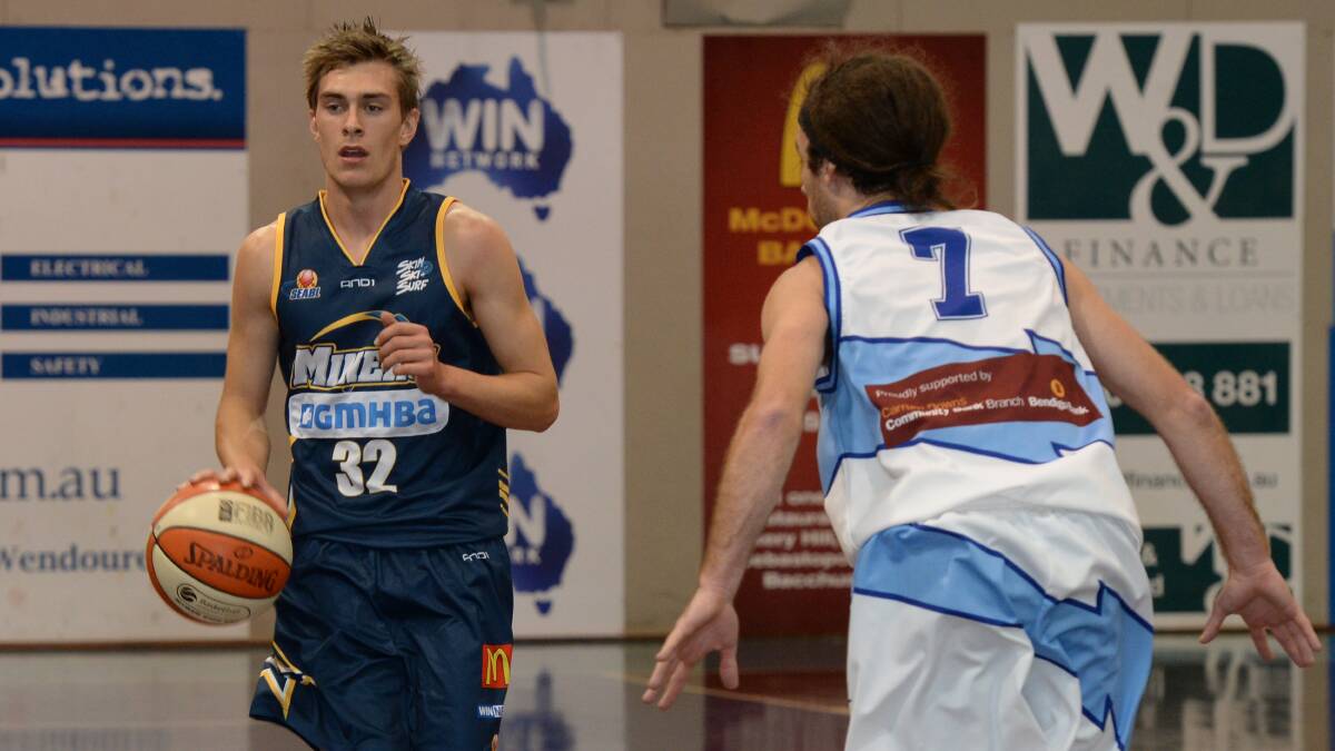 Career best: Ballarat Miner Anthony Fisher scored a personal best 26 points against NW Tasmania during the Miners’ road-trip. PICTURE: KATE HEALY