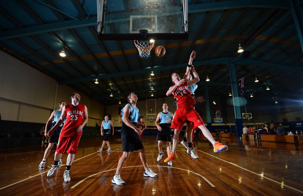 Squeeze: Basketball participation rates have stalled in Ballarat, with court venues at capacity. PICTURE: ADAM TRAFFORD