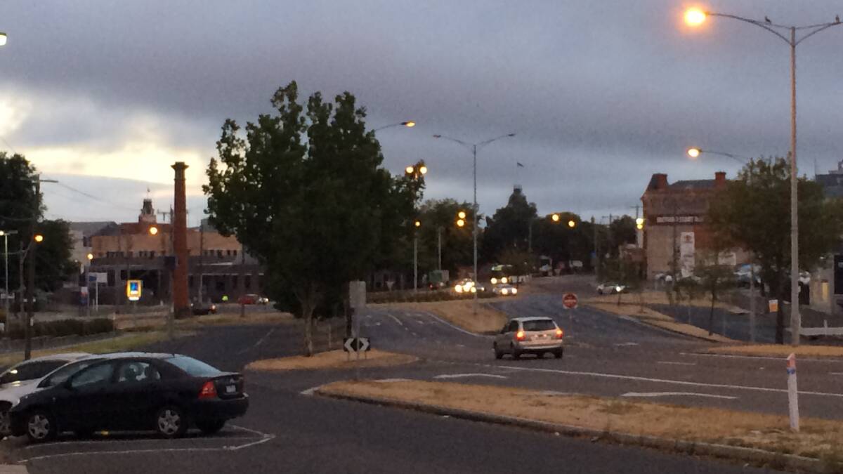 A cloudy start to the day for Ballarat 