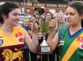 Captains Hayley Smith (Redan) and Riley Holloway (Lake Wendouree) will lead their teams into battle in the Ballarat Football League's youth girls' grand final on Sunday. 